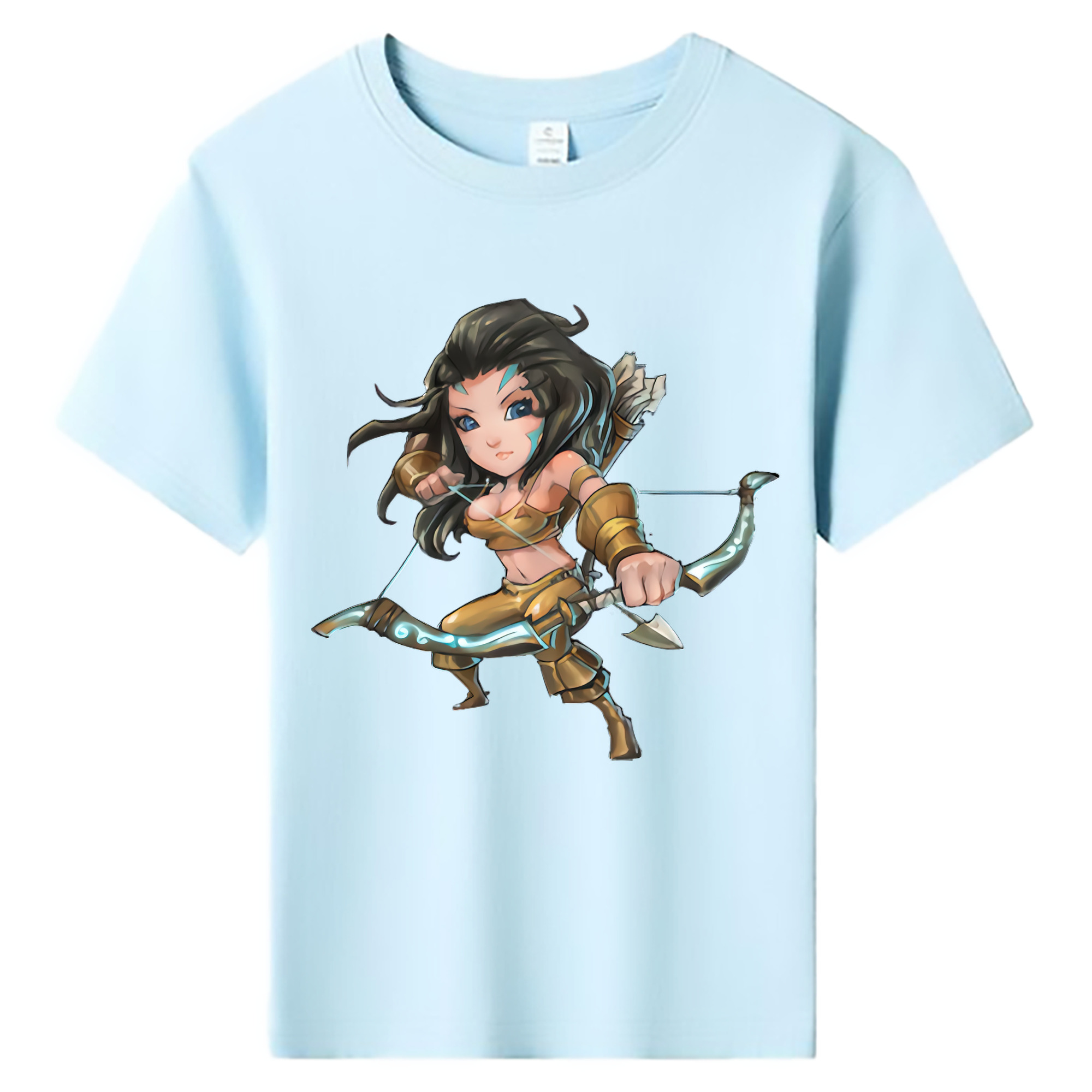 （画像用） リーグ・オブ・レジェンド League of Legends LOL 綿100％キッズTシャツ（フロントプリント）